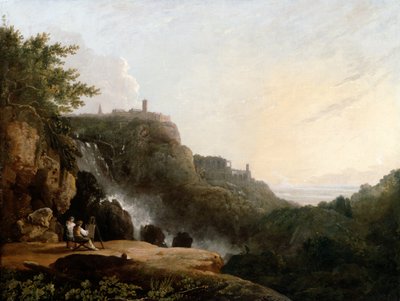 View of Tivoli: The Cascatelle and the Villa of Maecenas by Richard Wilson